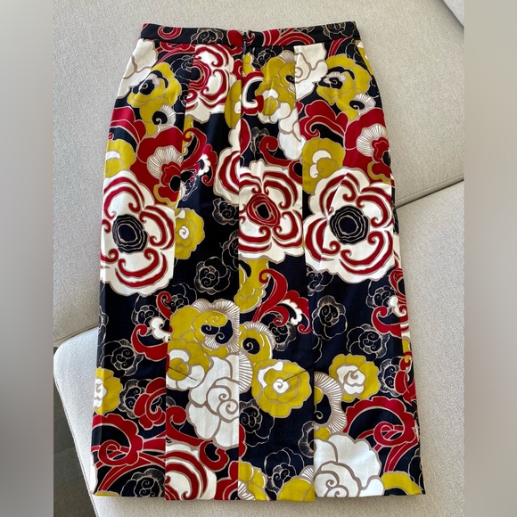 Pink Tartan Pencil Skirt - Picture 2 of 3